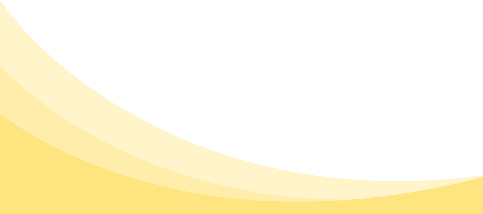 Yellow Swoosh Border Design