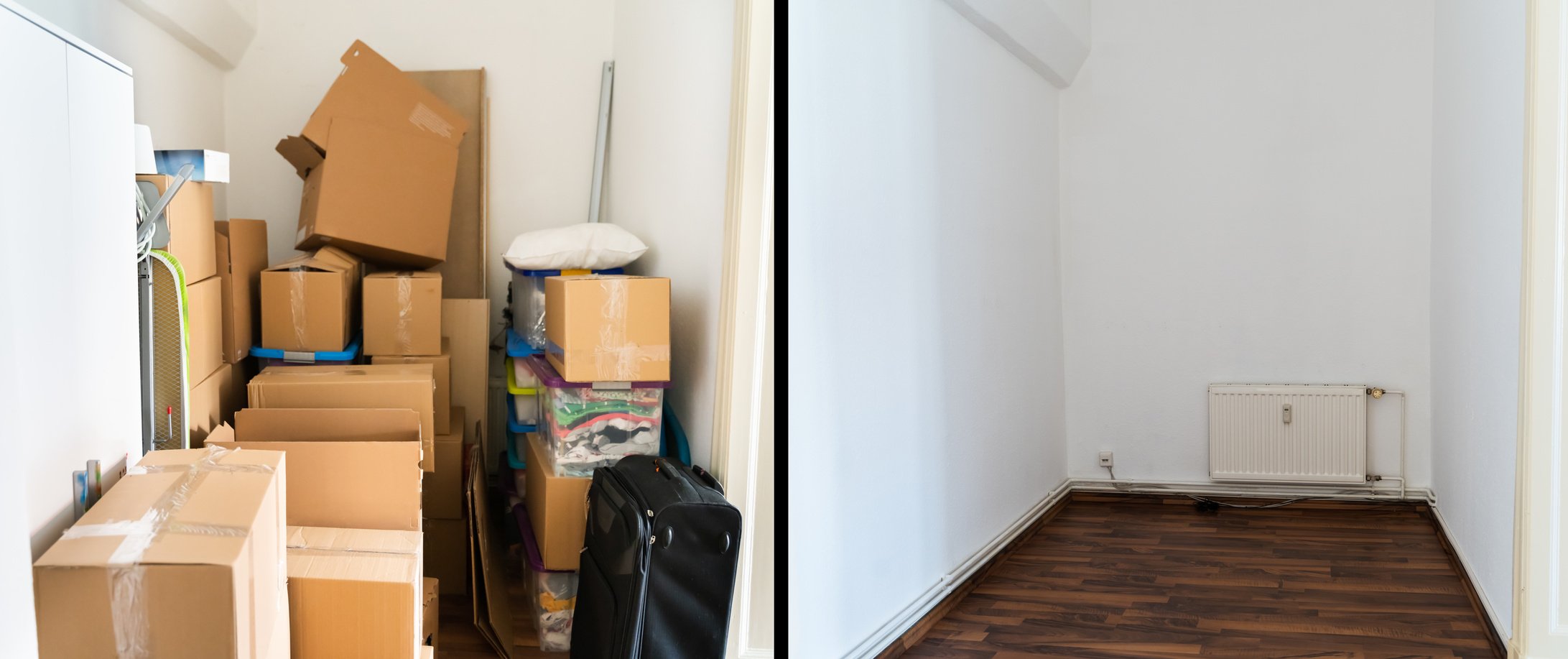 Parcel Storage Room Decluttering